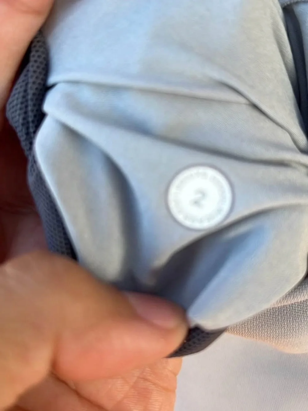 lululemon Light Gray pants size 2 used